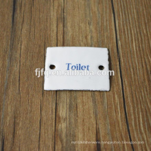 Steel Enamel Mini Toilet Sign Toilet Marker Toilet Indication